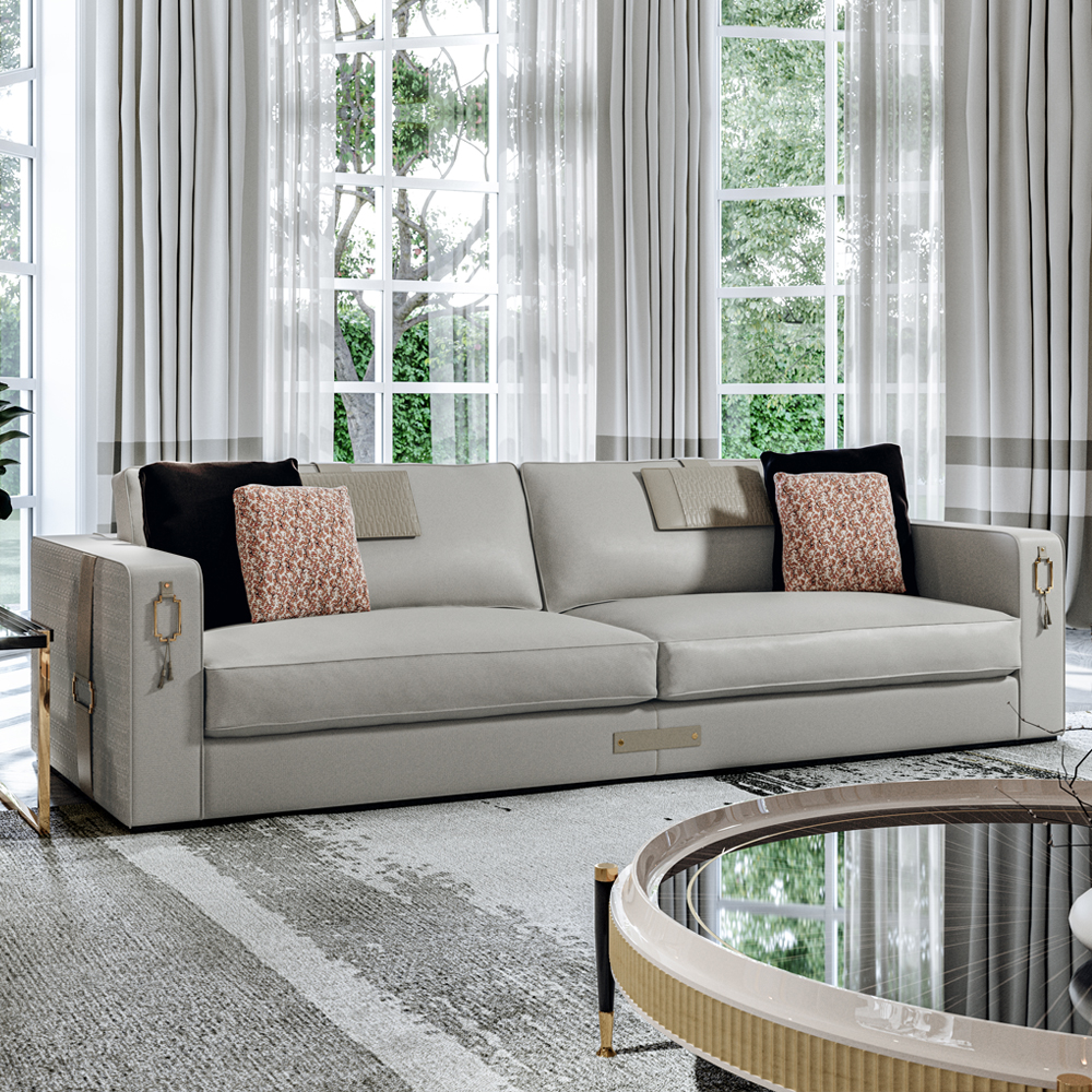 High End Art Deco Style Sofa
