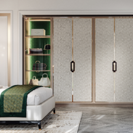 finding the perfect statement piece of furniture at Juliettes Interiors: Large High End Integrated Wardrobe