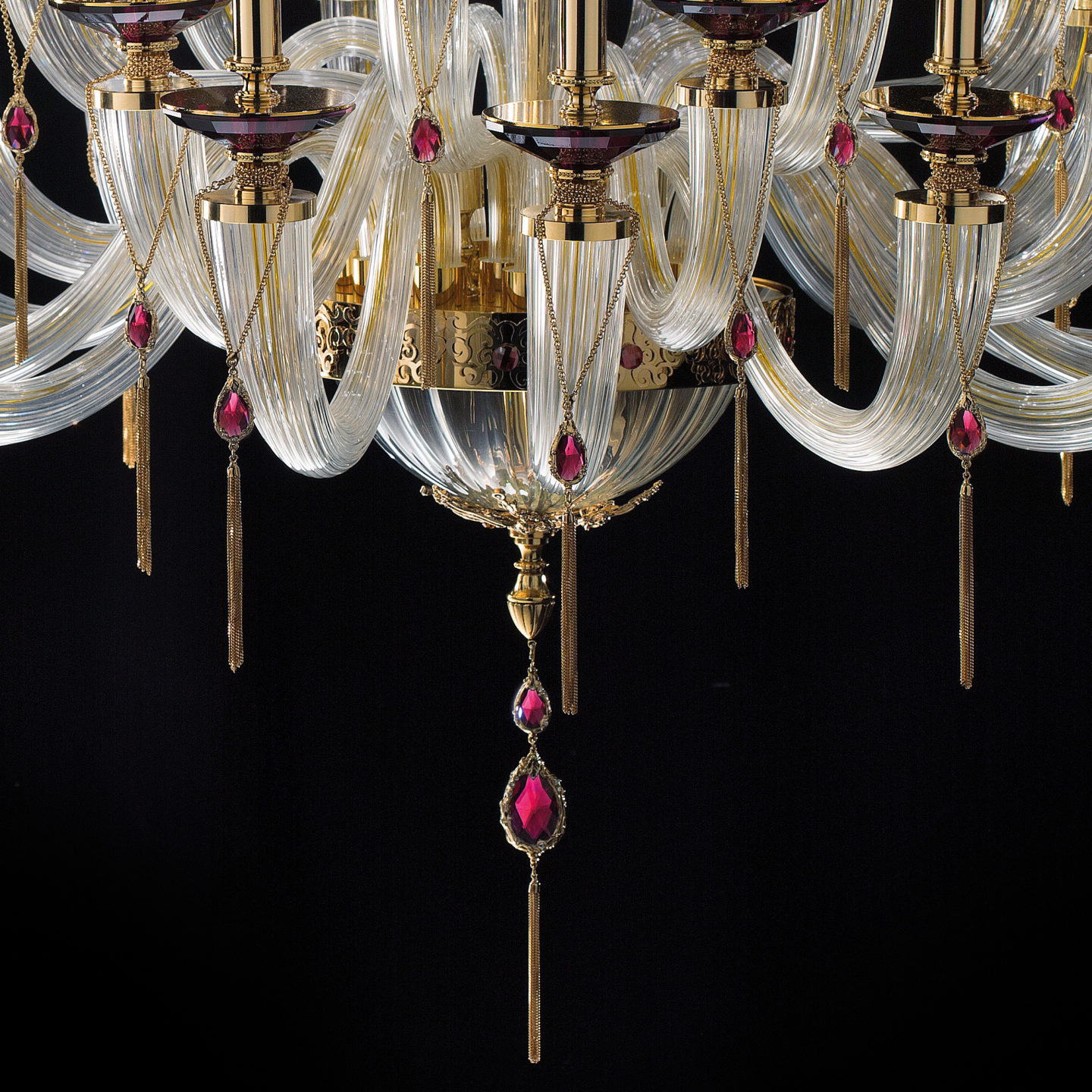 Candle Style Chandelier With Swarovski® Crystals - Juliettes Interiors