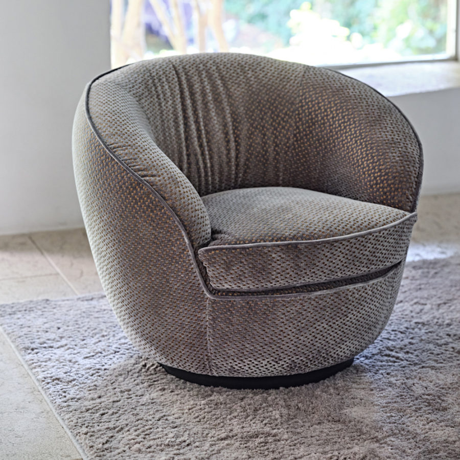 Modern Luxury Swivel Armchair - Juliettes Interiors