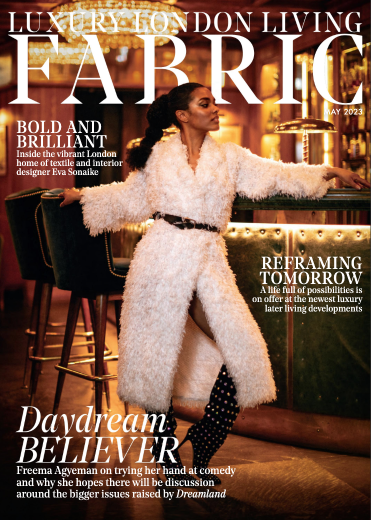 fabric magazine cover
