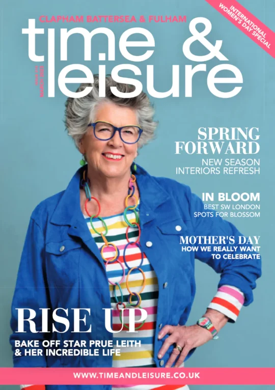 time & leisure magazine cover