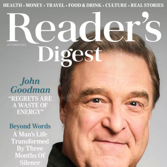 Reader's digest cover