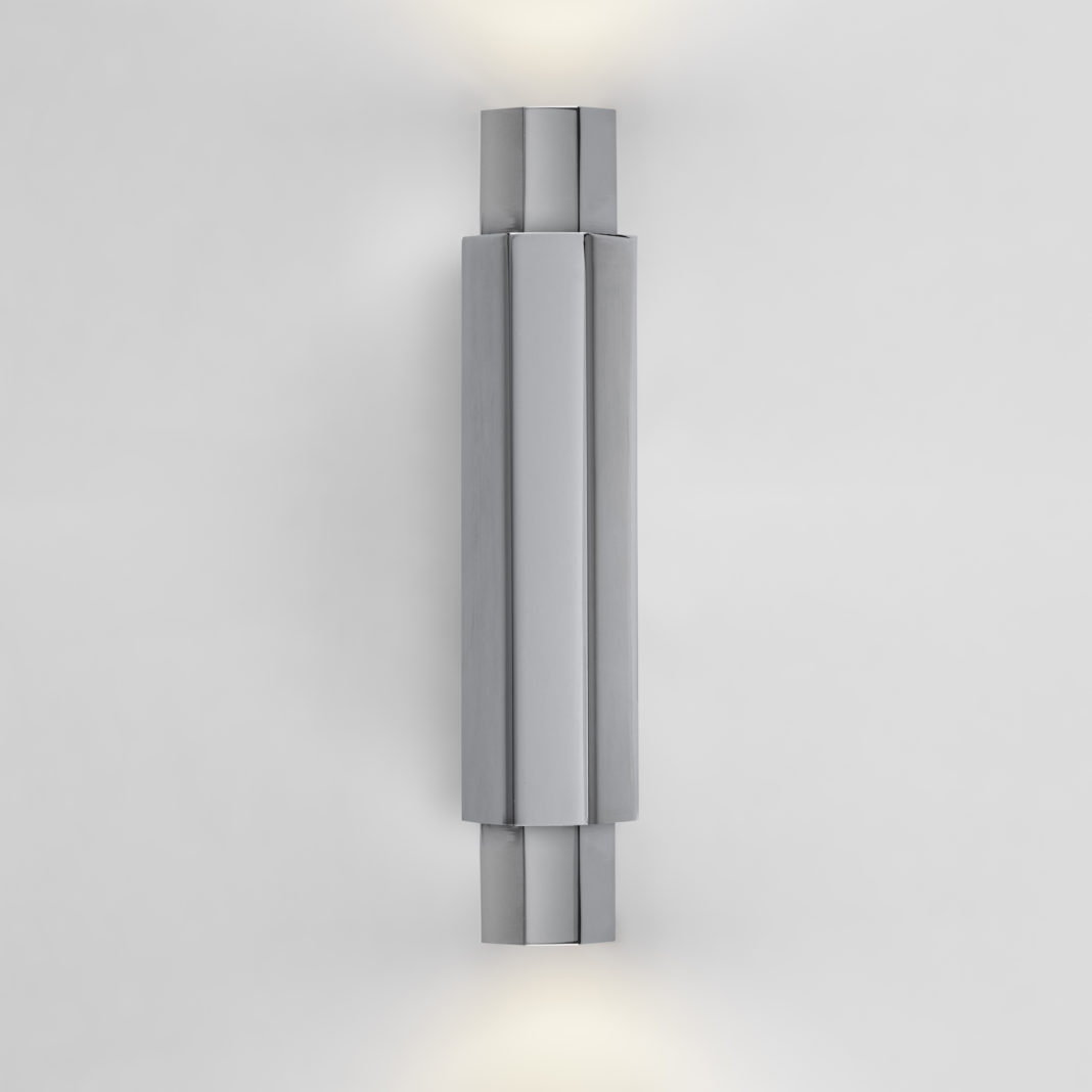 Modern Geometric Tube Style Wall Light