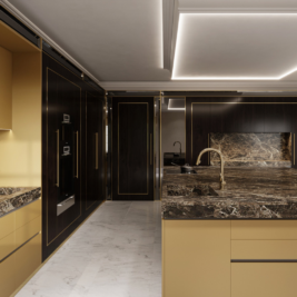 luxury kitchen design by Juliettes Interiors