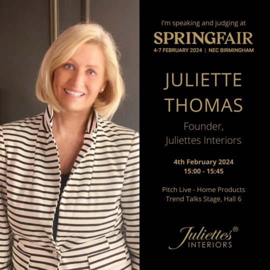 Juliette Thomas is speaking and judging at Spring Fair 2024.