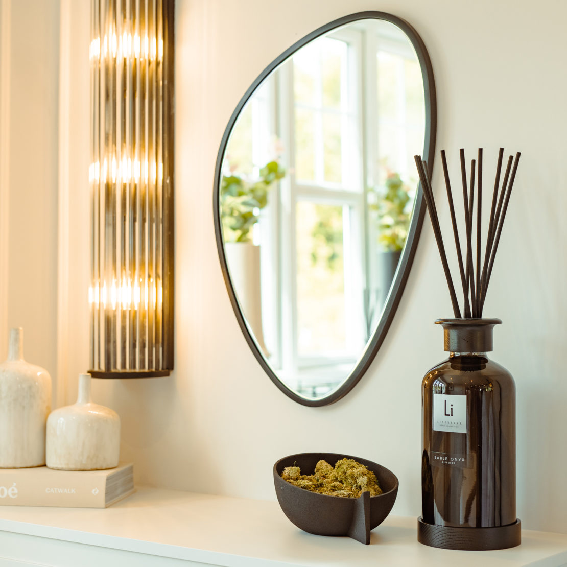 luxury home fragrance - sable onyx diffuser by juliettes interiors