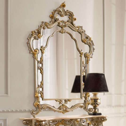 Classic reproduction baroque mirror