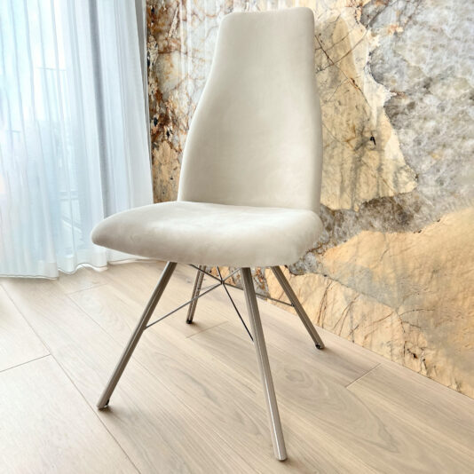 High-Back Curved Dining Chair High-Back Curved Dining Chair