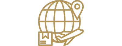 A logo consisting of a stylized, geometric design that resembles a letter "E" on its side, rendered in a gold color. The background is white, and the design exudes the sophistication of luxury furniture while appearing modern and abstract.