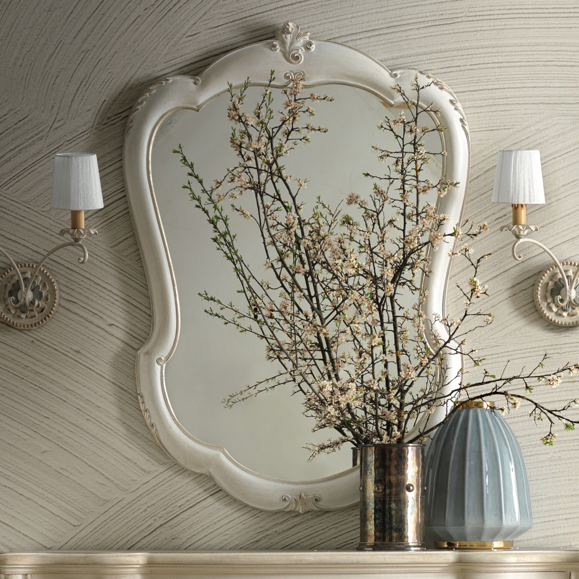 Rococo Curves Mirror Florence Collection - Juliettes Interiors