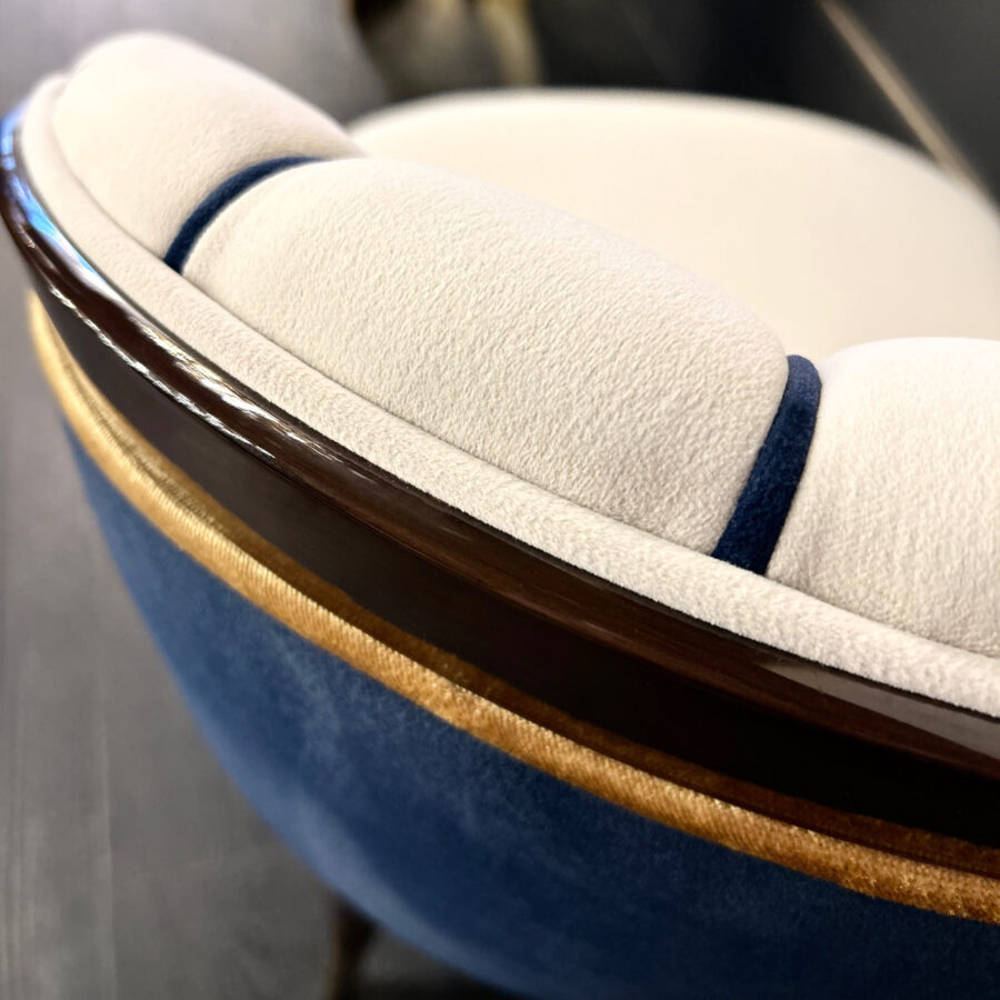 High End Art Deco Style Occasional Chair - Juliettes Interiors