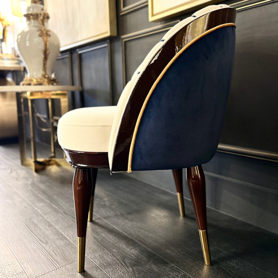 High End Art Deco Style Occasional Chair - Juliettes Interiors