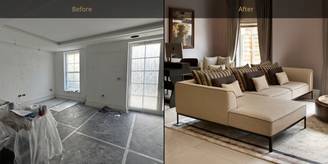 Before & After: Living Room Transformation | Juliettes Interiors