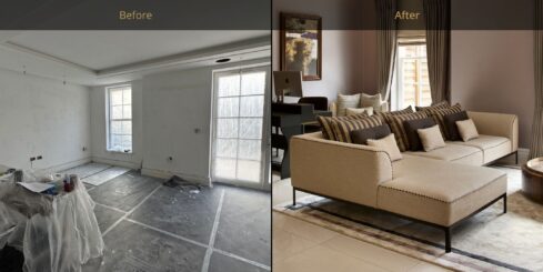 Before & After: Living Room Transformation | Juliettes Interiors