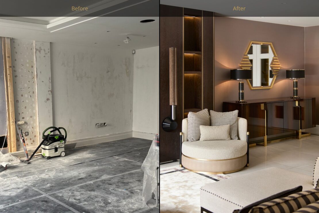Before & After: Living Room Transformation | Juliettes Interiors