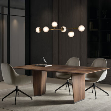 Modern Veneered Boardroom Table